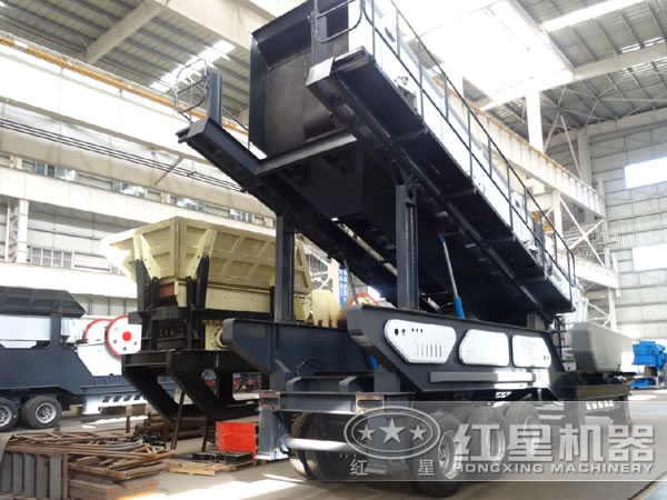 粉煤灰移动破碎站 粉煤灰移动破碎站