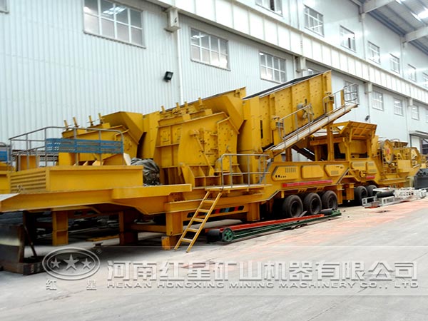 移动碎石机 移动碎石机