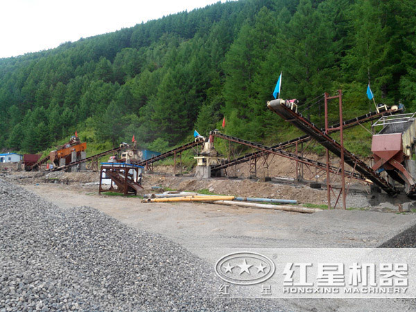 制砂生产现场 制砂生产现场