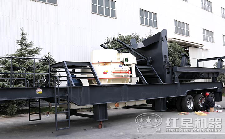 �ƶ�ʽ����ʯ��ɰ���豸ʵ��