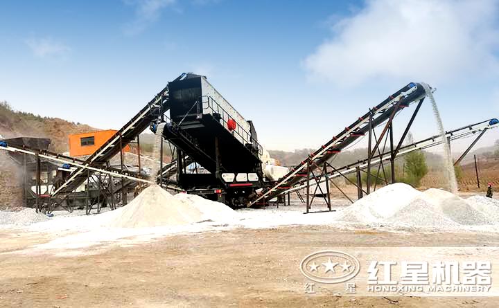 �ƶ�ʽ����ʯ��ɰ�������ֳ�