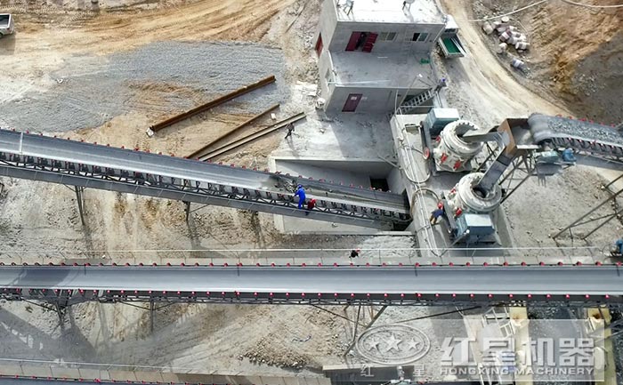 固定式的河石制砂生产线 固定式的河石制砂生产线